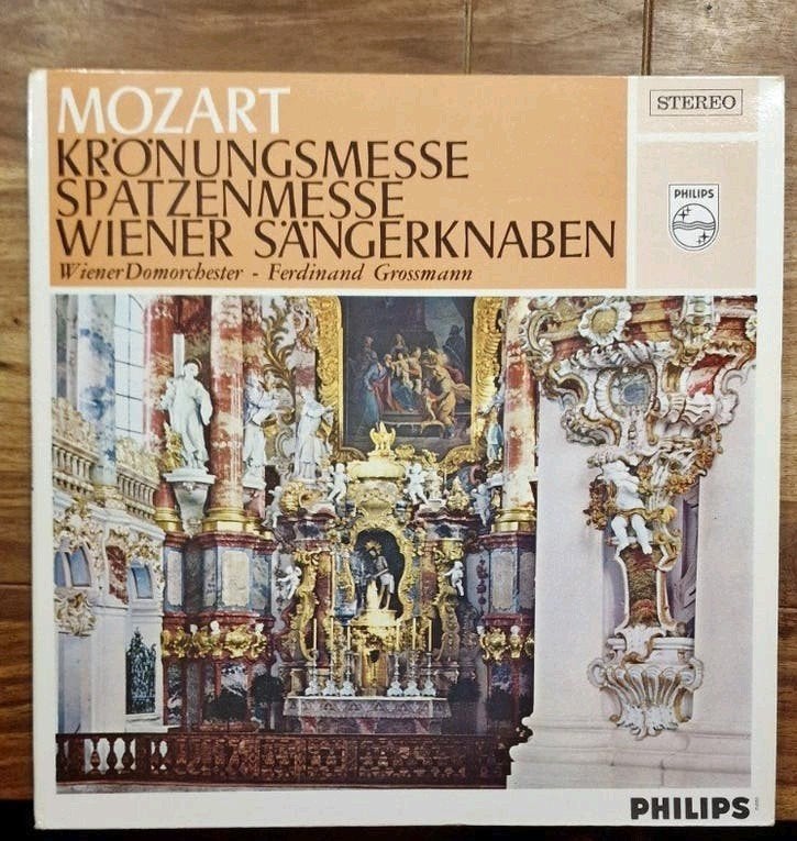 Mozart Kronungsmesse Spatzenmesse Wiener Sangerknaben LP, LP, Mozart, Ophalen of Verzenden, Zo goed als nieuw