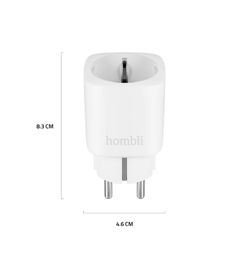 Hombli Smart Socket EU (Wit), Ophalen of Verzenden, Zo goed als nieuw, Stekker