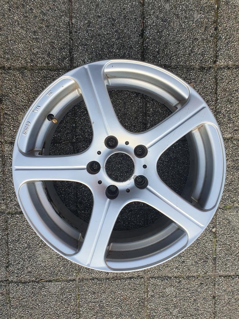 4x 16 inch lichtmetalen SZ velgen steek 5x112, Auto diversen, Wieldoppen, Ophalen, Gebruikt