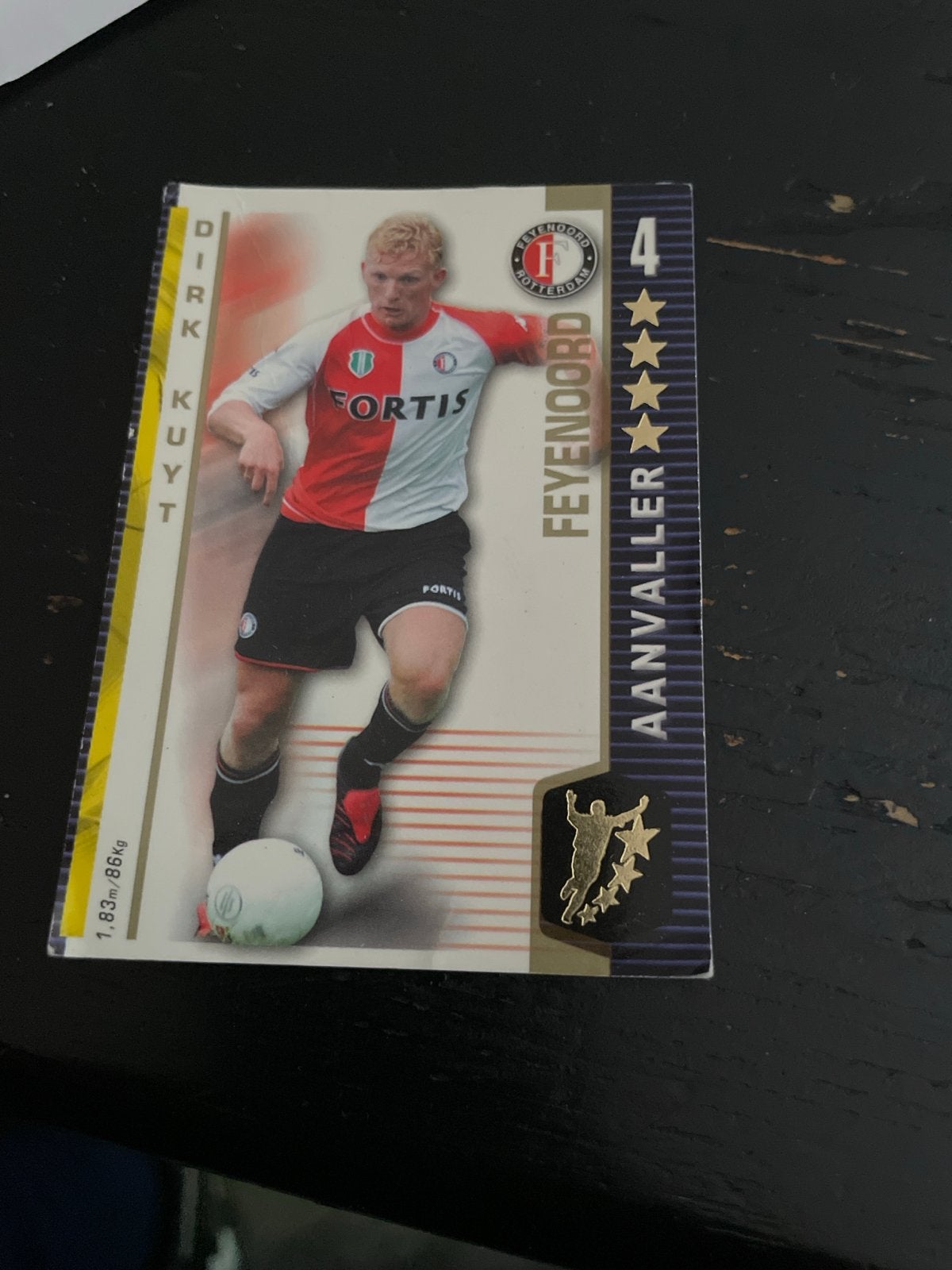 Dirk Kuyt Feyenoord Aanvaller Spelerskaart, Ophalen of Verzenden, Zo goed als nieuw, Feyenoord, Spelerskaart