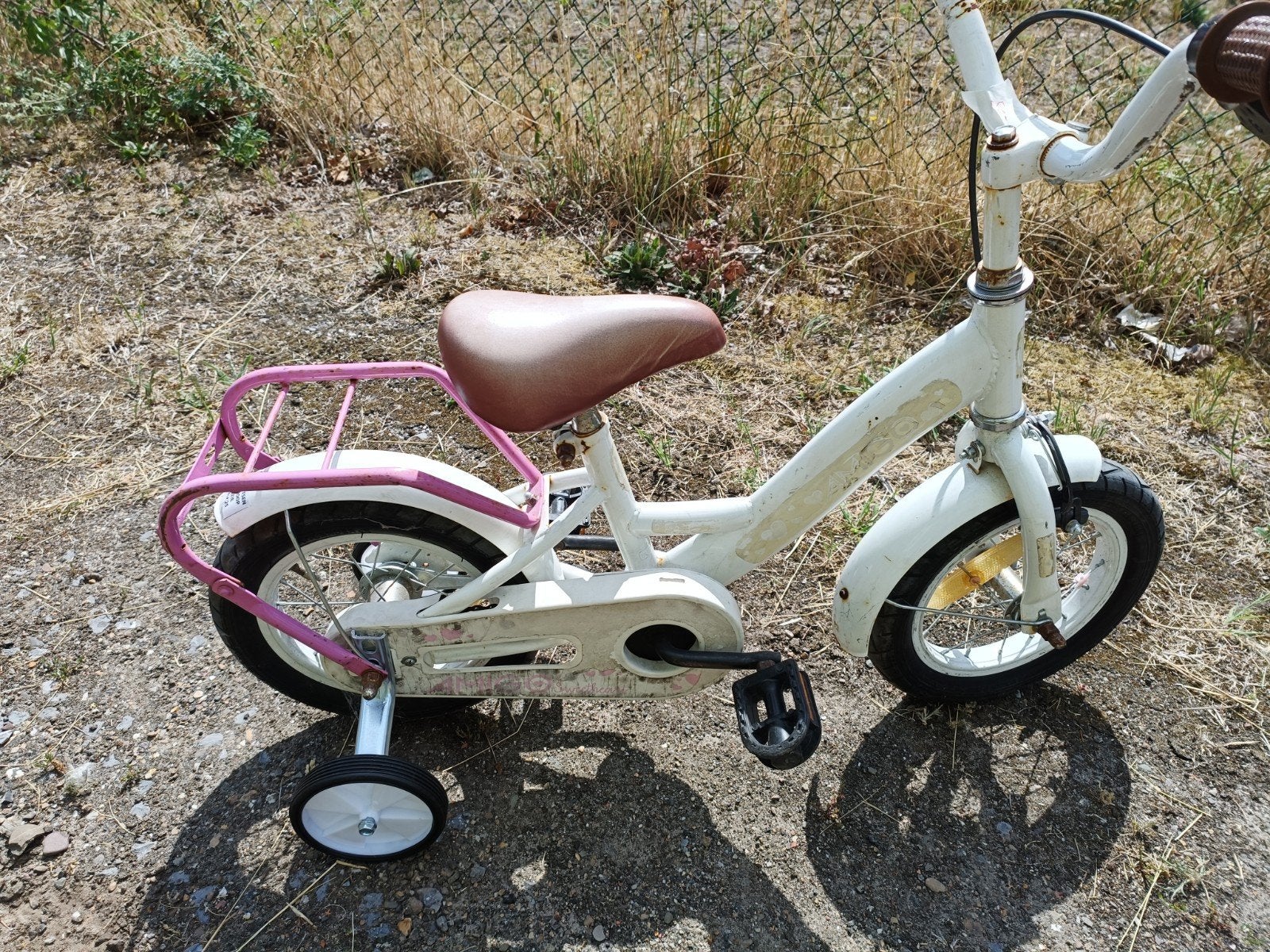 Kinderfiets amigo, Ophalen, Nieuw, Minder dan 16 inch, Zijwieltjes