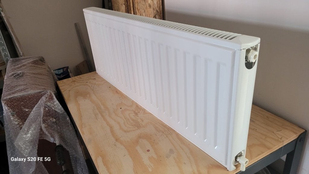 Radiator wit 80 x 30 cm, Ophalen, 30 tot 80 cm, Radiator, Zo goed als nieuw