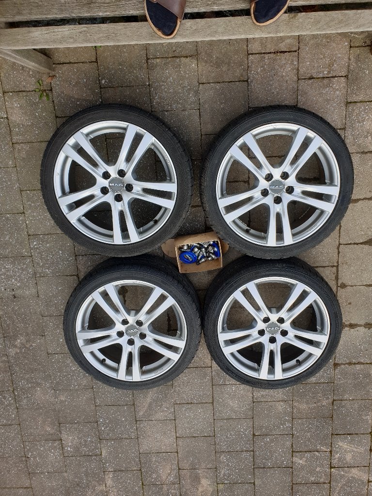 4 stuks MAK Zenith 17" lichtmetalen velgen, Auto-onderdelen, Banden en Velgen, Ophalen, 215 mm, Velg(en), Nieuw