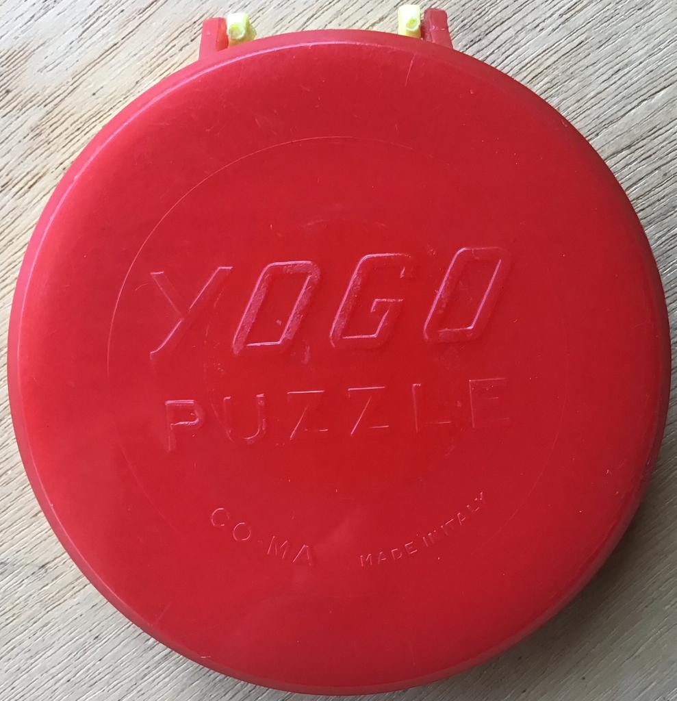 Vintage Yogo puzzel van co-ma - ZGAN, Ophalen of Verzenden, Minder dan 500 stukjes, Zo goed als nieuw, Overige typen