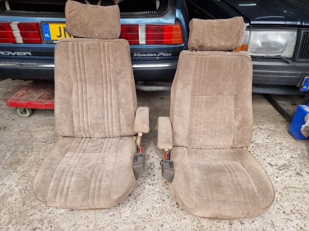 Beige stoelen Range Rover Classic elektrisch, Auto-onderdelen, Interieur en Bekleding, Ophalen, Land Rover
