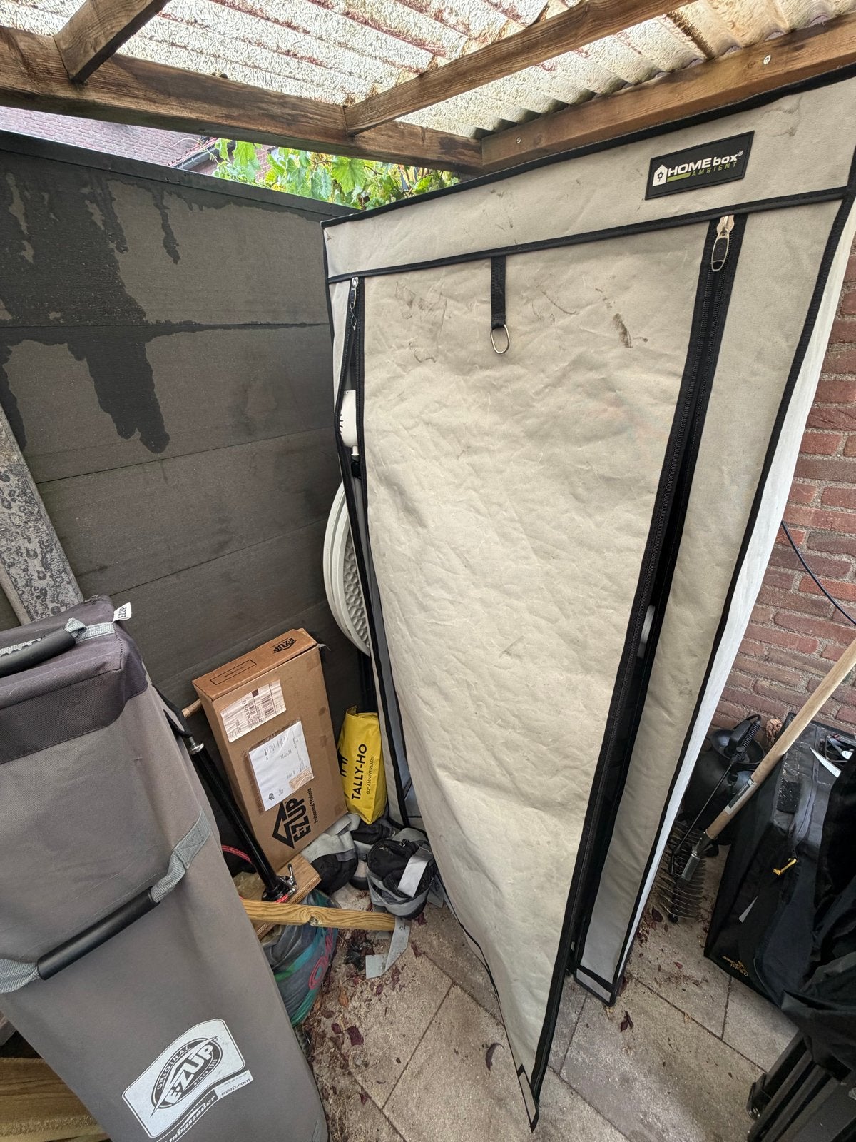 Complete Homebox Ambient Kweektent 80x80x180 met LED, Ophalen, Gebruikt, Kweektent