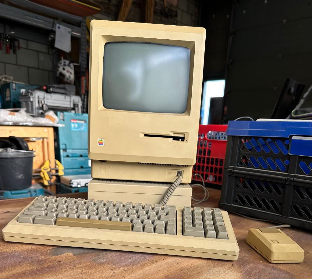 Vintage Macintosh - EERSTE EDITIE - werkend, Ophalen, Apple
