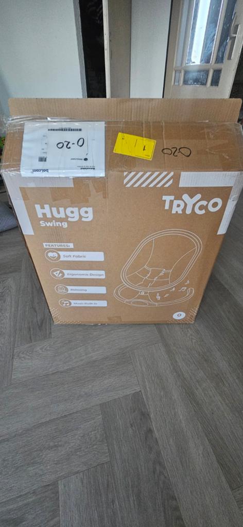 Nieuwe Tryco Hugg Swing grijs - Muziek & Bluetooth, Ophalen, Nieuw