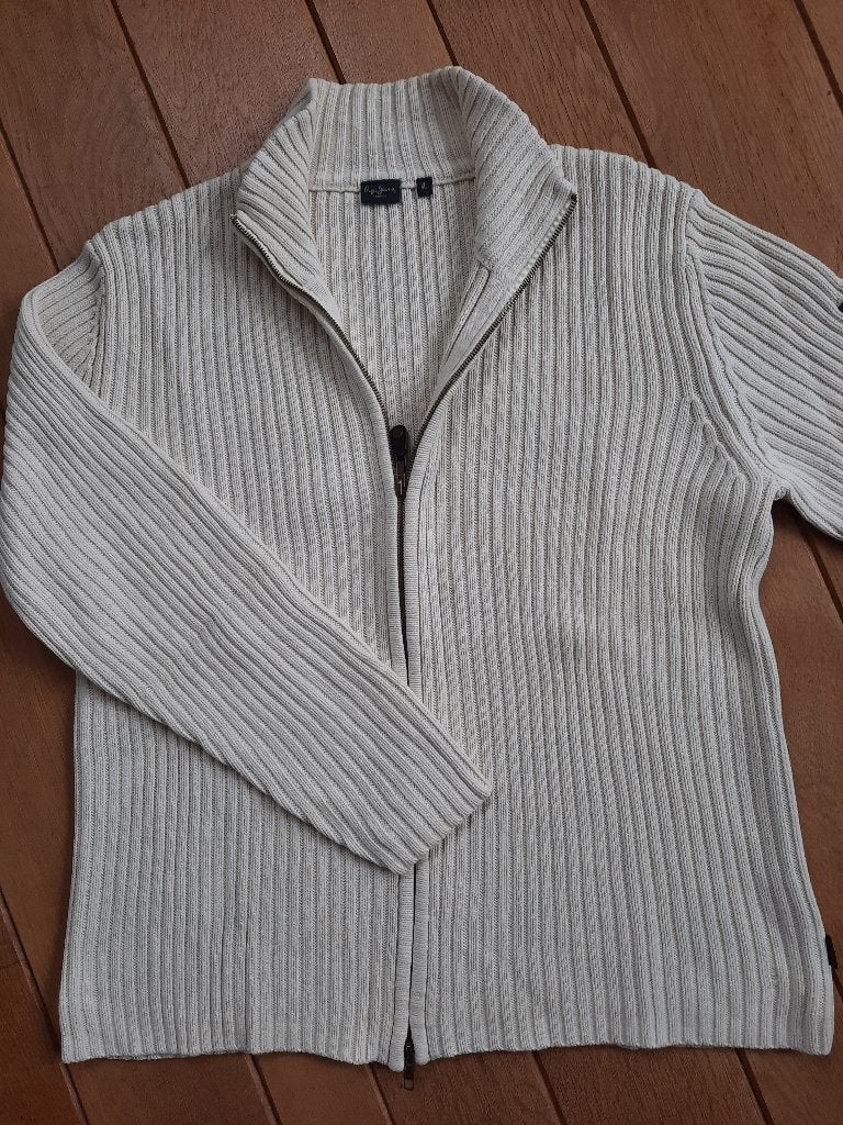 Pepe Jeans vest beige maat XL - als nieuw -, Beige, Maat 56/58 (XL), Ophalen of Verzenden, Zo goed als nieuw