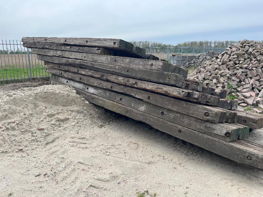 Houten schotten, Ophalen of Verzenden, Gebruikt