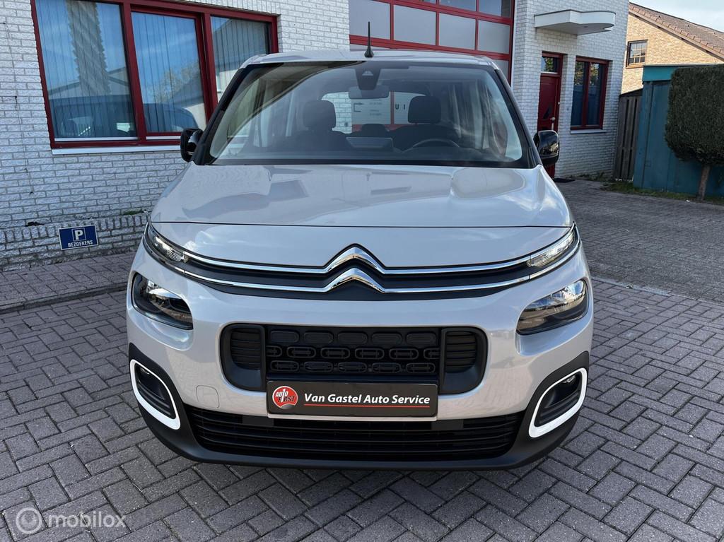 Citroen Berlingo bestel 1.5 BlueHDI 5 pers/prijs is excl btw, Auto's, Voorwielaandrijving, Gebruikt, Zwart, 4 cilinders