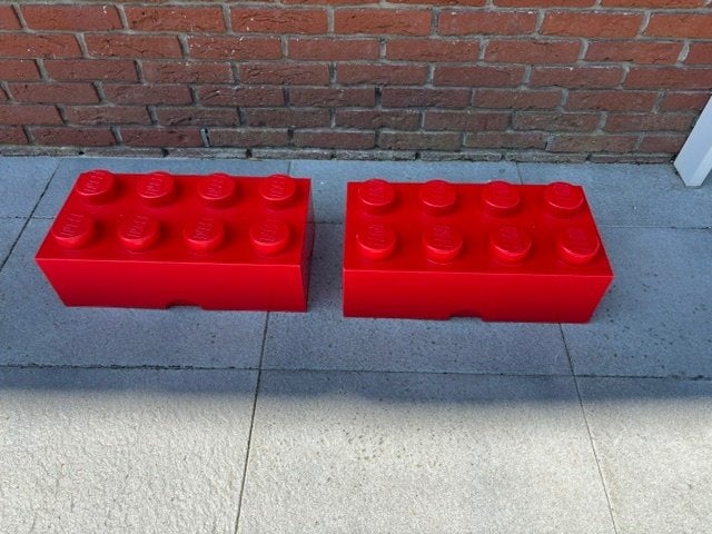Lego opbergboxen., Ophalen of Verzenden, Gebruikt, Overige typen, Lego