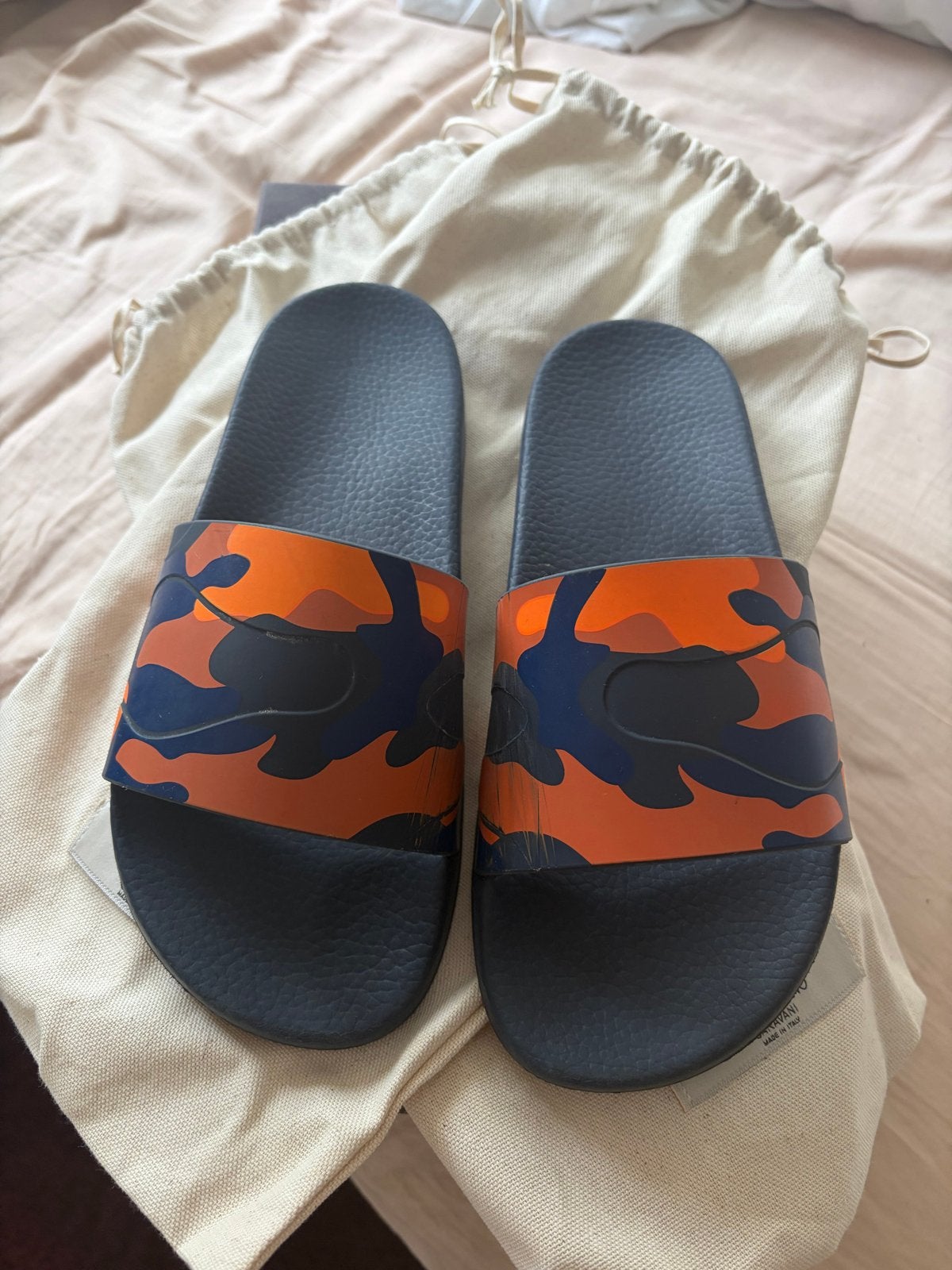 Valentino Garavani Camouflage Slides - Maat 39, Ophalen of Verzenden, Nieuw, Overige kleuren, Slippers