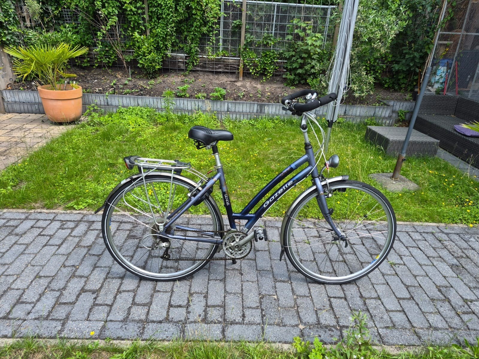 Gazelle Geneve damesfiets / toerfiets., Fietsen en Brommers, Fietsen | Dames | Sportfietsen en Toerfietsen, Gebruikt, 47 tot 50 cm