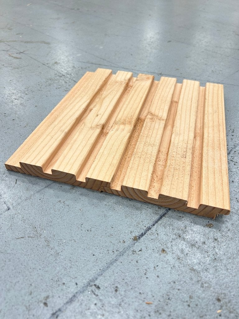 ACTIE=Douglas triple Rhombus profiel | Gevelbekleding 19x135, Tuin en Terras, Palen, Balken en Planken, Ophalen of Verzenden, Nieuw
