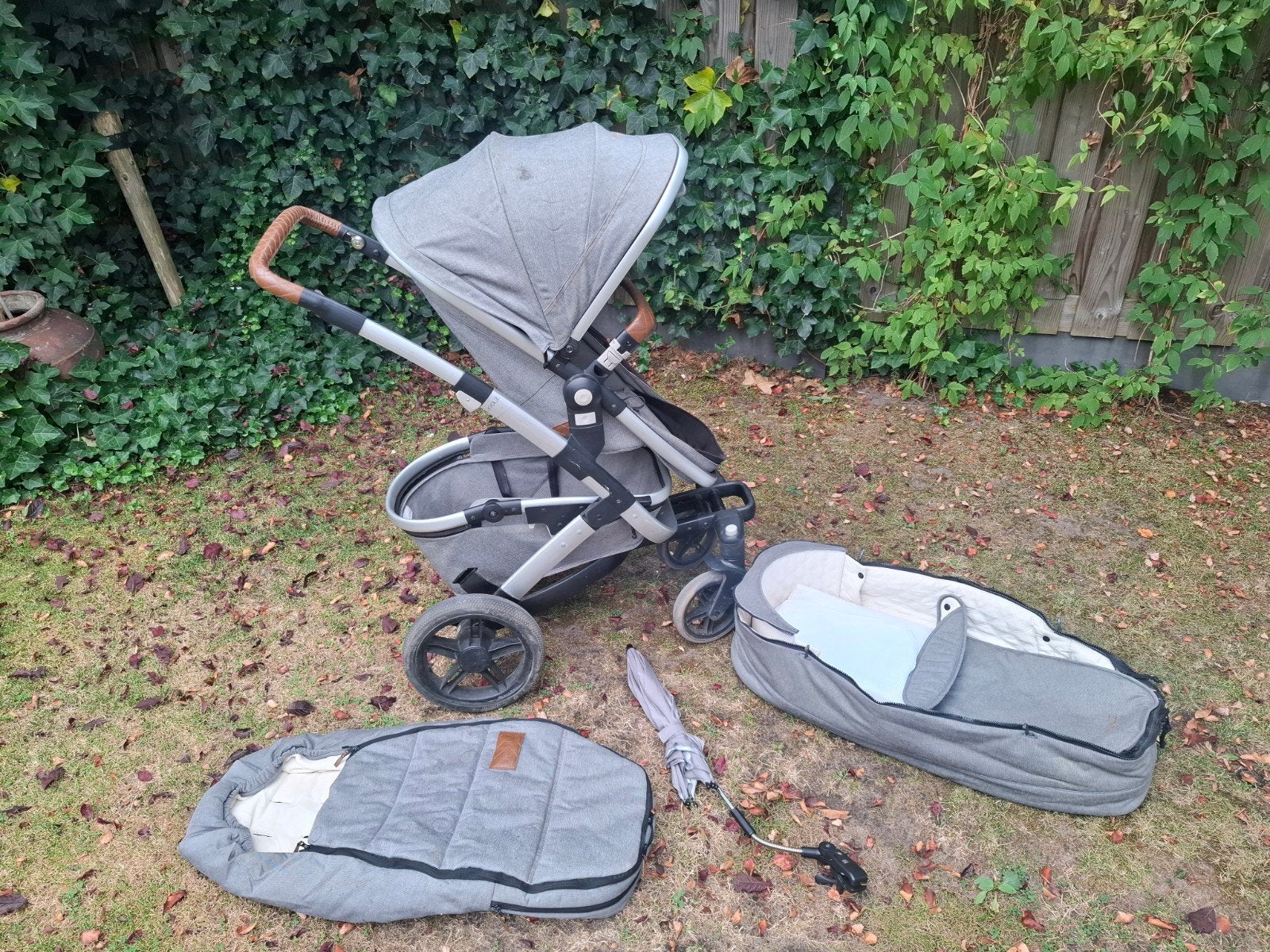 Joolz Geo Combiwagen met reiswieg en accessoires, Ophalen, Gebruikt, Overige merken, Met reiswieg