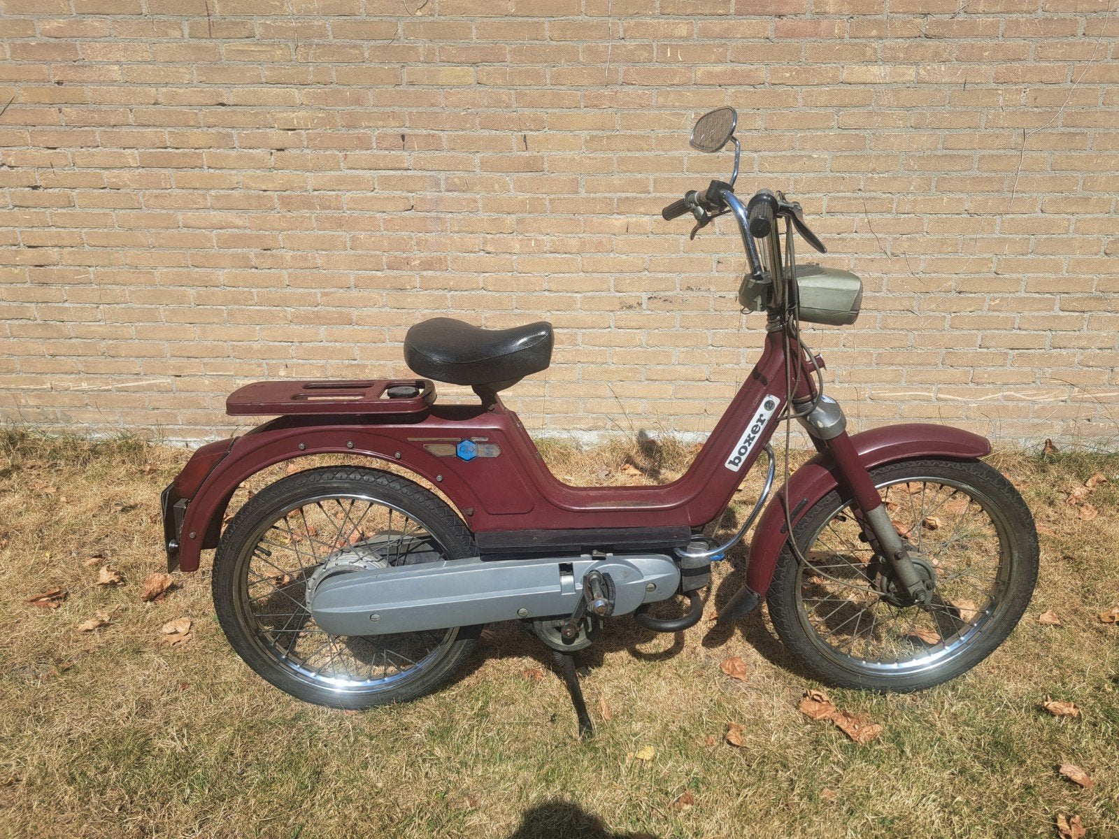 Zeldzame Italiaanse Vespa Boxer met Vario - 1e lak, Ophalen of Verzenden