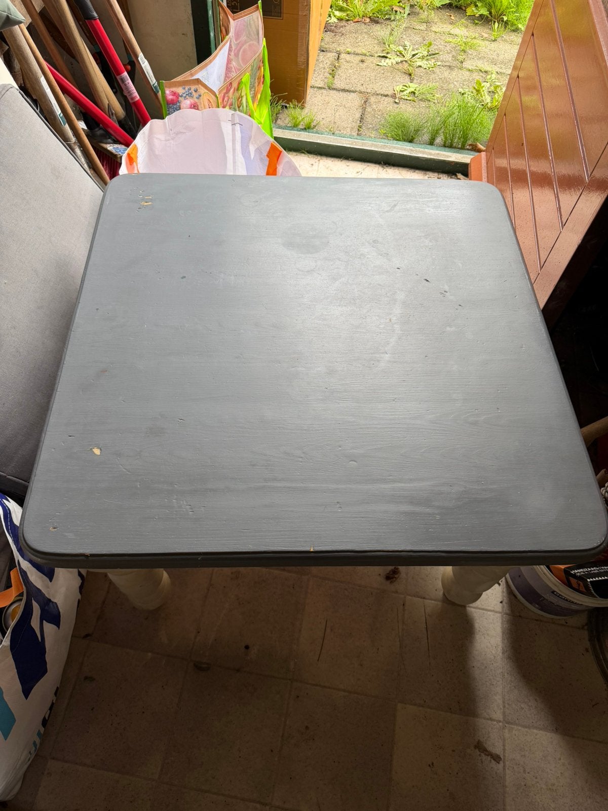 Salon tafel, Ophalen of Verzenden, Gebruikt, Vierkant