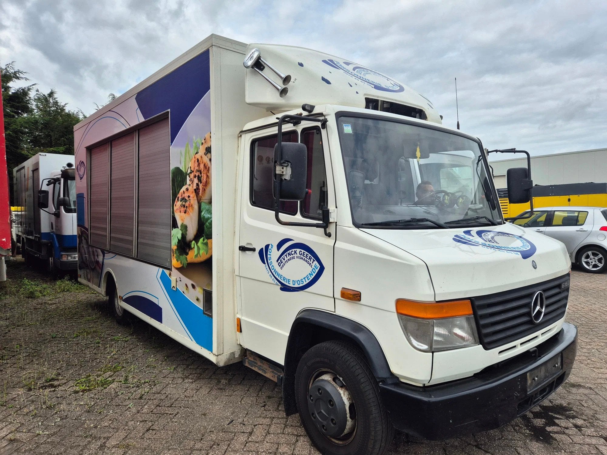 Mercedes-Benz Vario 616 verkoopwagen. MANUEL gearbox, 160 pk, Mercedes-Benz, Bedrijf, Diesel
