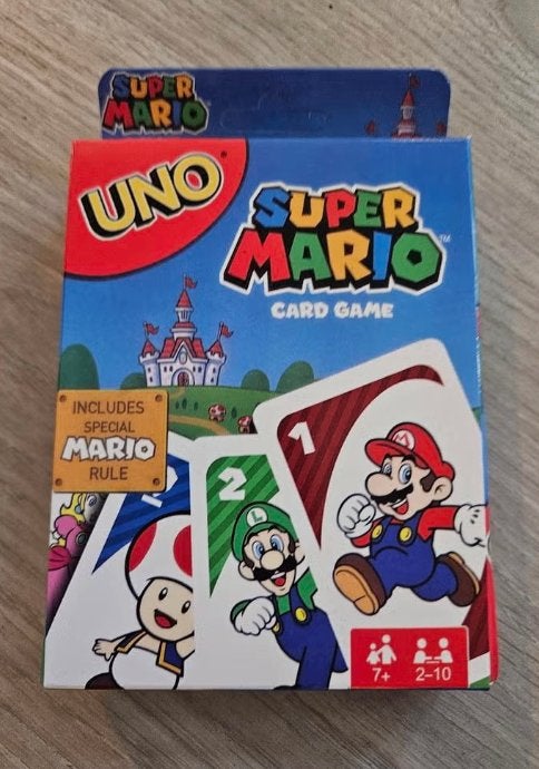 Te ruil: Super Mario UNO, Ophalen of Verzenden, Zo goed als nieuw