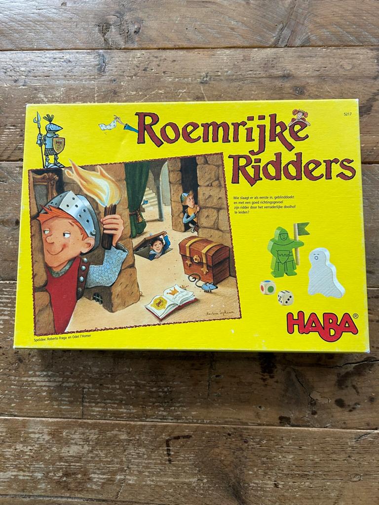 HABA spelen - Roemrijke Ridders, Ophalen of Verzenden, Zo goed als nieuw