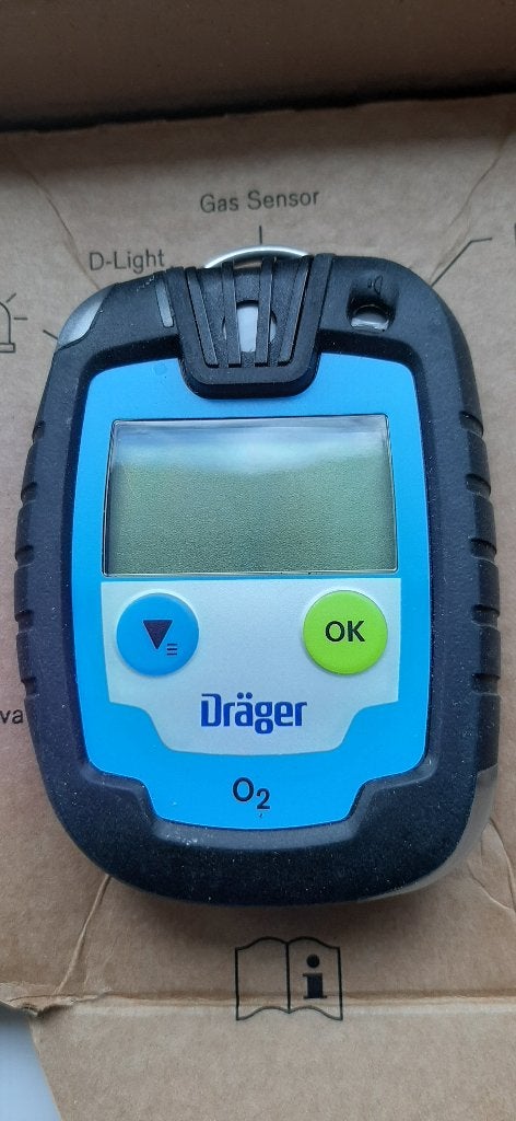 Zuurstofmeter Dräger PAC 6000 O2, Ophalen of Verzenden, Zo goed als nieuw, Overige meters