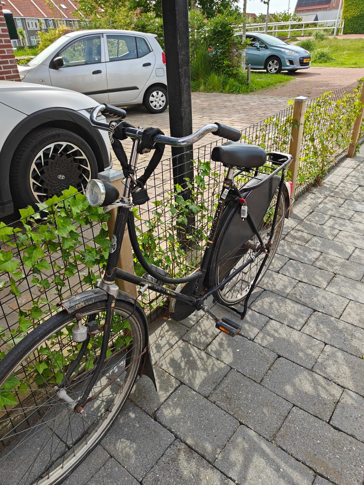 Oude Originele Vintage Weduwe, Ophalen of Verzenden, Gebruikt