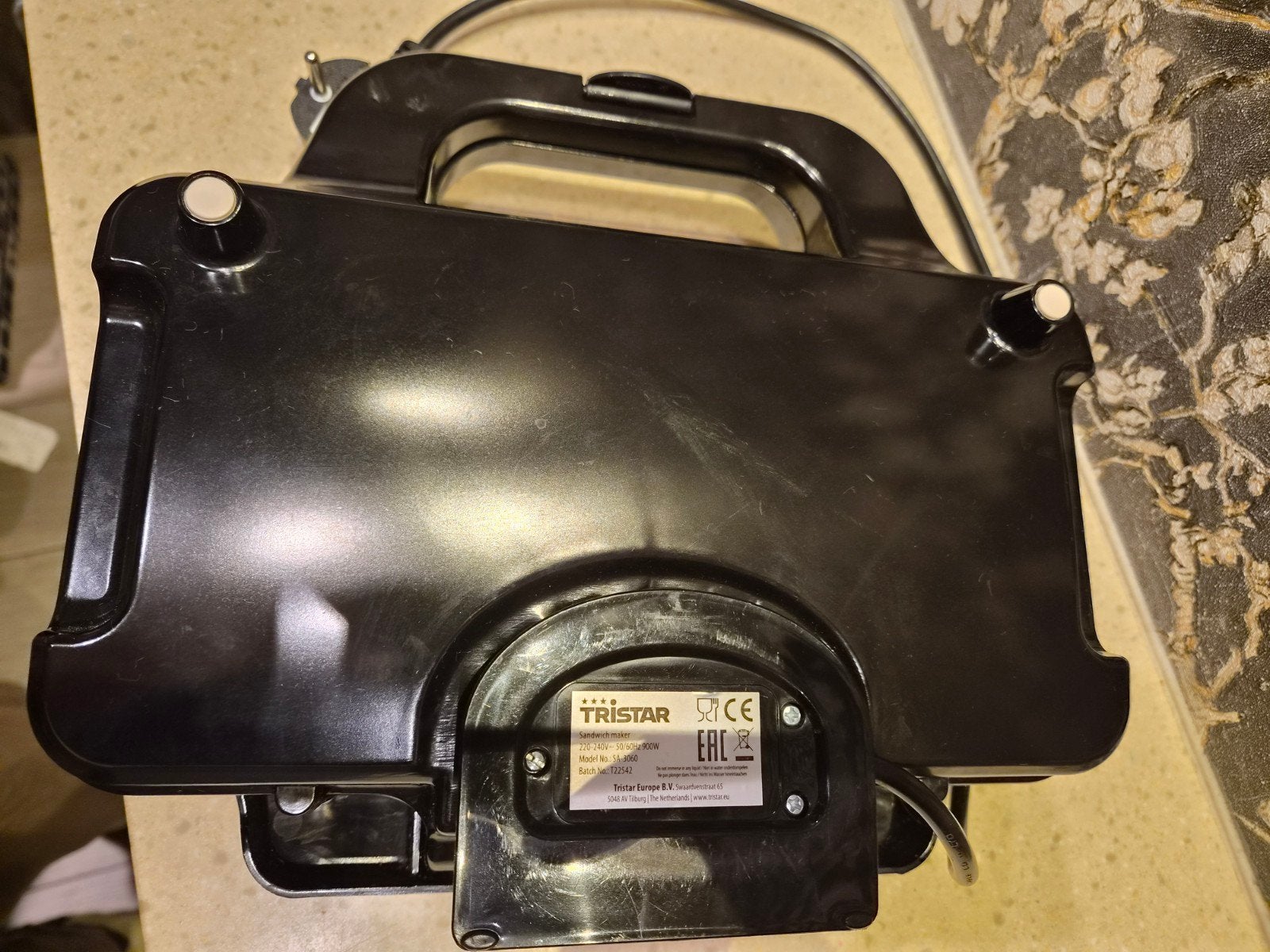 Foto 3 van Tristar SA-3060 Tosti-ijzer / Sandwichmaker 900W