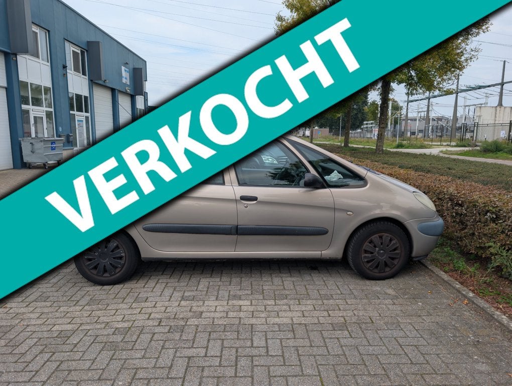 Citroen Xsara Picasso 2.0i-16V Différence 2 Automaat Clima, Auto's, 4 cilinders, 700 kg, Beige, Origineel Nederlands