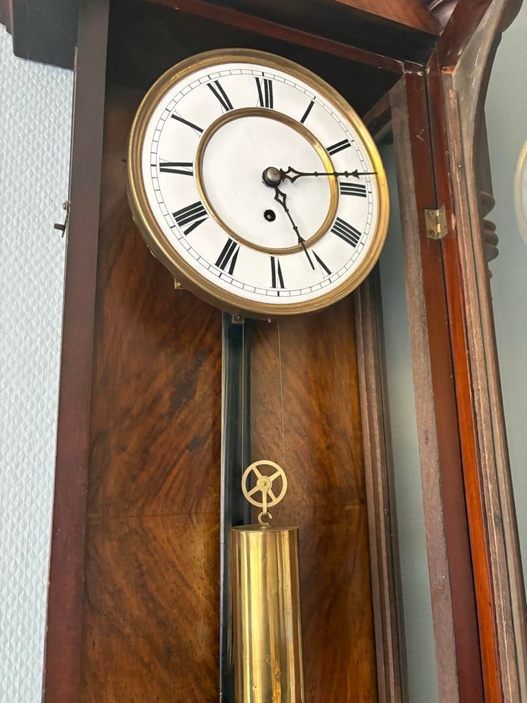 Antieke Weense Regulateur Wandklok - Topstaat, Ophalen