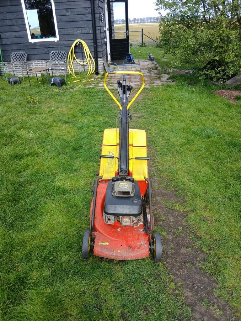 Grasmaaimachine Wolf 4.5 pk, Ophalen, Gebruikt