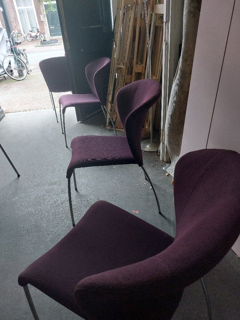 eetkamer stoelen, VIER! MONTIS - Model: Calla, Huis en Inrichting, Ophalen, Gebruikt, Overige kleuren, Modern geënt op vintage.