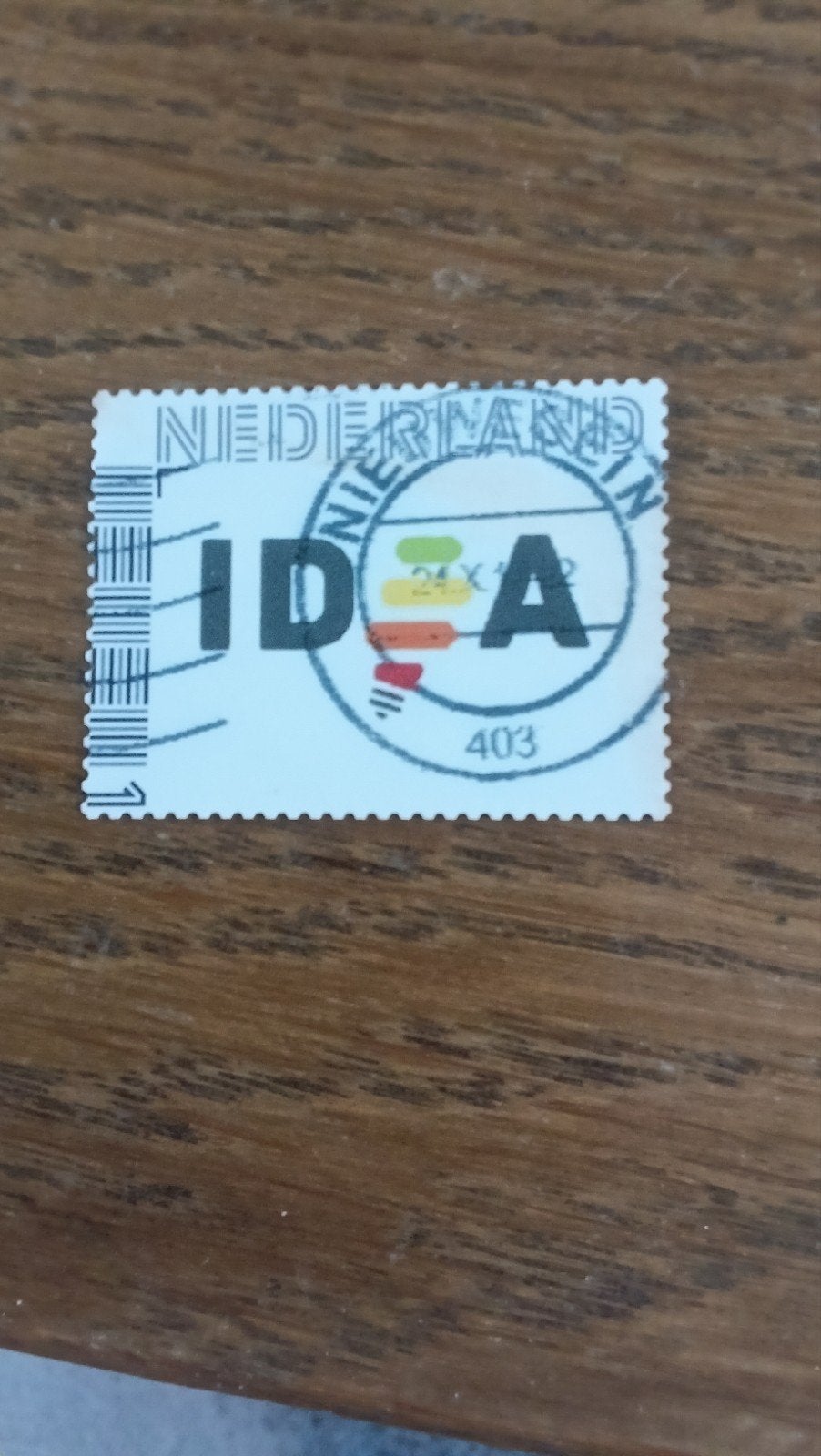 Gestempelde Persoonlijke Postzegel Nederland - IDA, Postzegels en Munten, Postzegels | Nederland, Ophalen of Verzenden, Na 1940