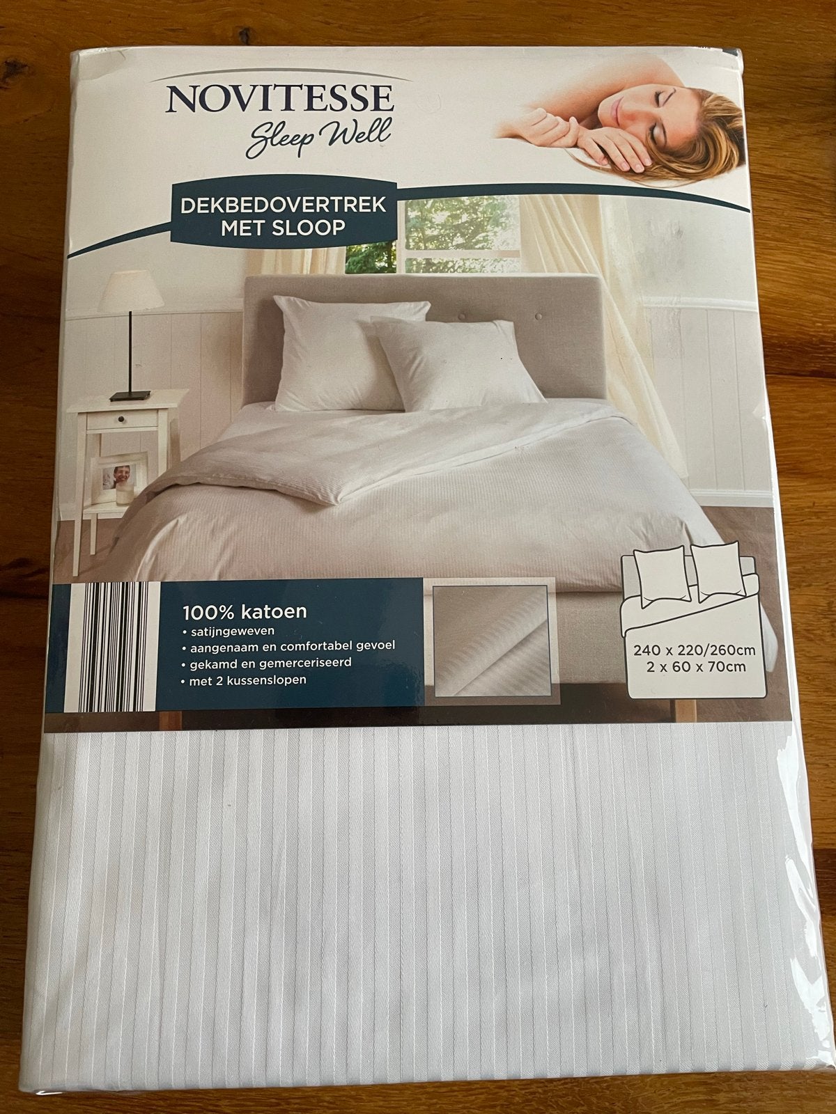 Nieuw Novitesse Dekbedovertrek - Wit, Wit, Dekbedovertrek, Katoen, Ophalen of Verzenden