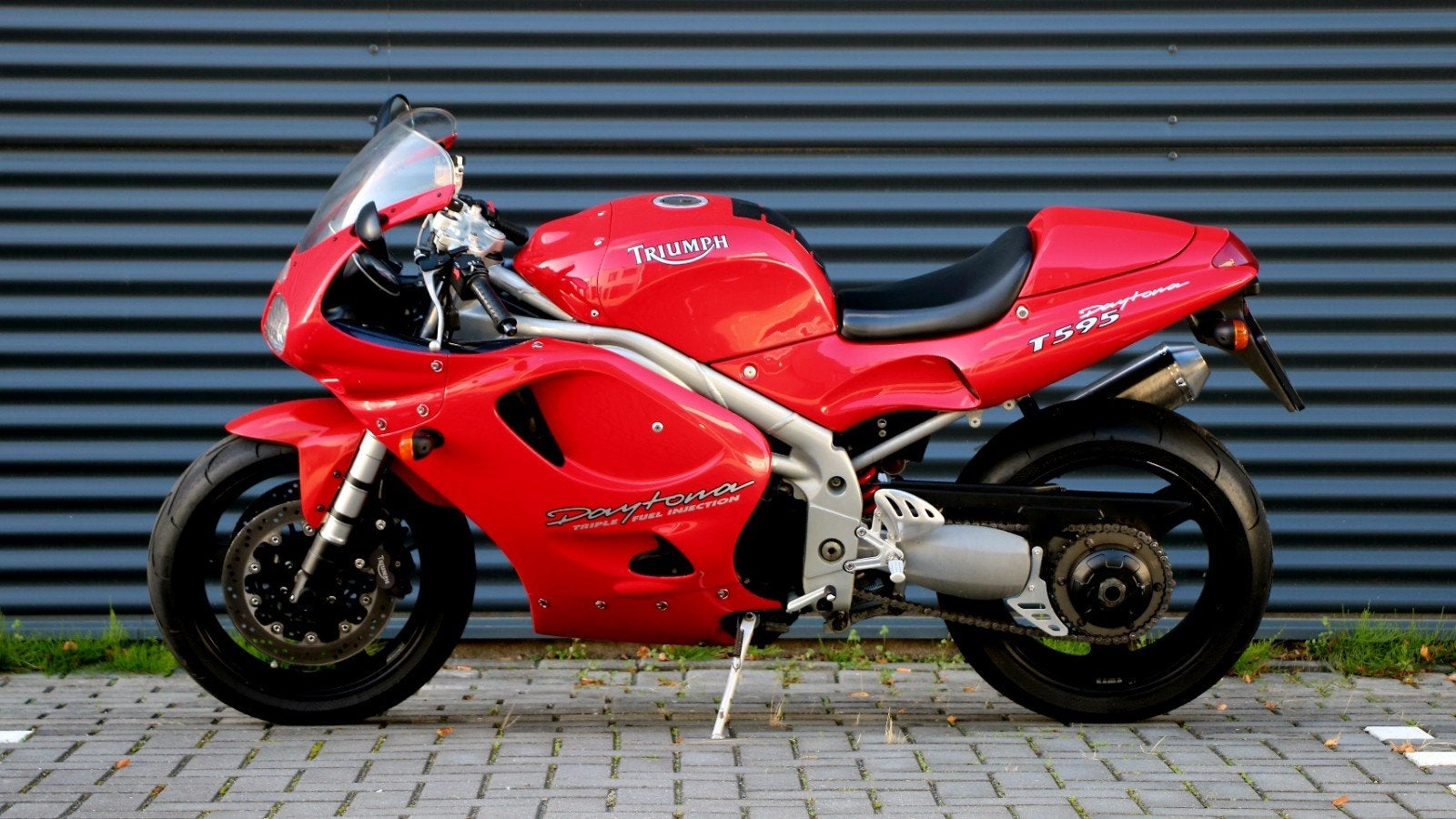Triumph Daytona T595 1999 lage km stand, Sportuitlaat, Gebruikt, 3 cilinders, Meer dan 35 kW