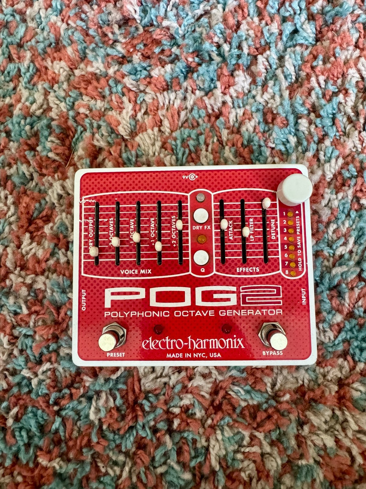 Electro-Harmonix POG2 Polyphonic Octave Generator, Muziek en Instrumenten, Ophalen, Zo goed als nieuw, Overige typen