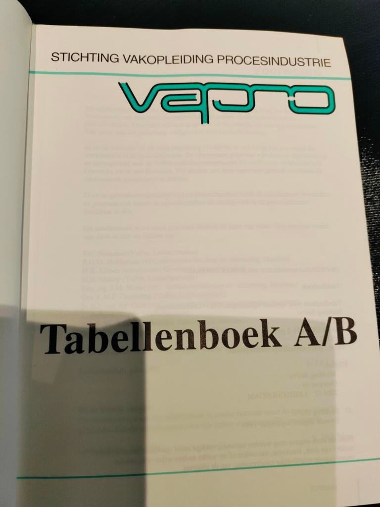 VAPRO. A/B, Ophalen of Verzenden, Beta, MBO