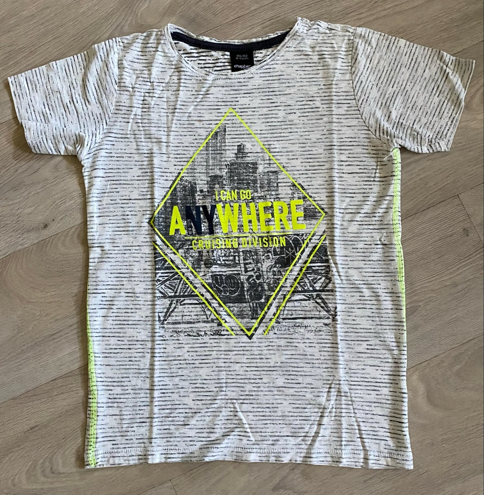 Chapter Young shirt maat 146 met print, Ophalen of Verzenden, Gebruikt, Jongen, Shirt of Longsleeve