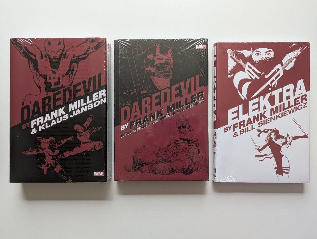 Daredevil Frank Miller Omnibus + Elektra + Companion, Boeken, Strips | Comics, Amerika, Complete serie of reeks, Nieuw, Ophalen of Verzenden