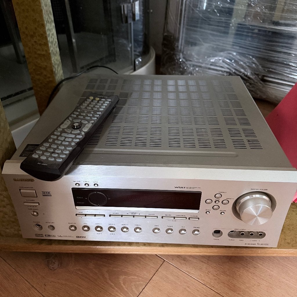 Onkyo receiver 702SR, Ophalen, Gebruikt, 60 tot 120 watt, Onkyo
