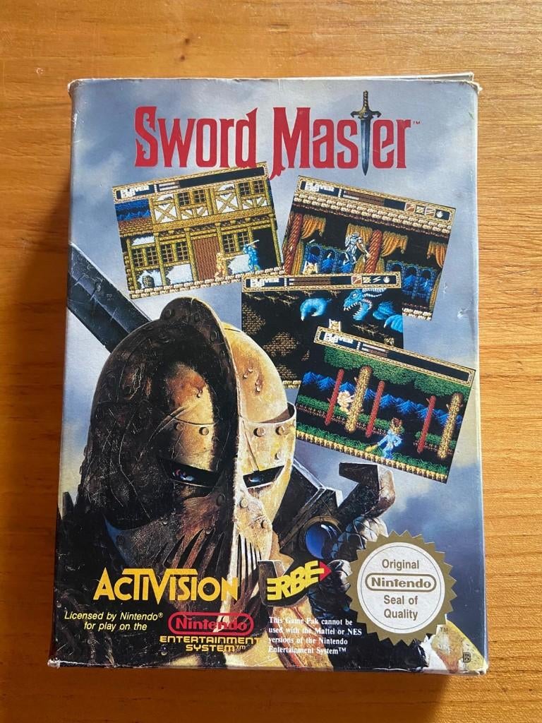 Nintendo nes Sword Master, Avontuur en Actie, 1 speler, Ophalen of Verzenden, Zo goed als nieuw