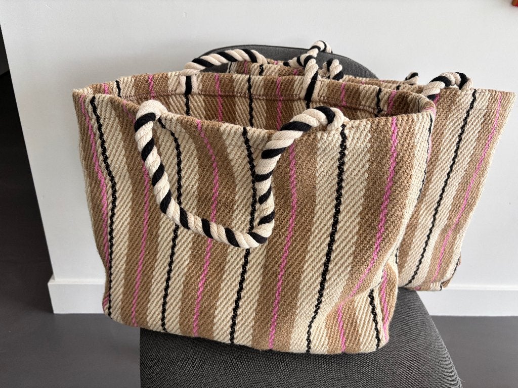 Boodschappentas 2x | Shopper IKEA MÄVINN collectie, Ophalen, Zo goed als nieuw, Overige kleuren, Shopper