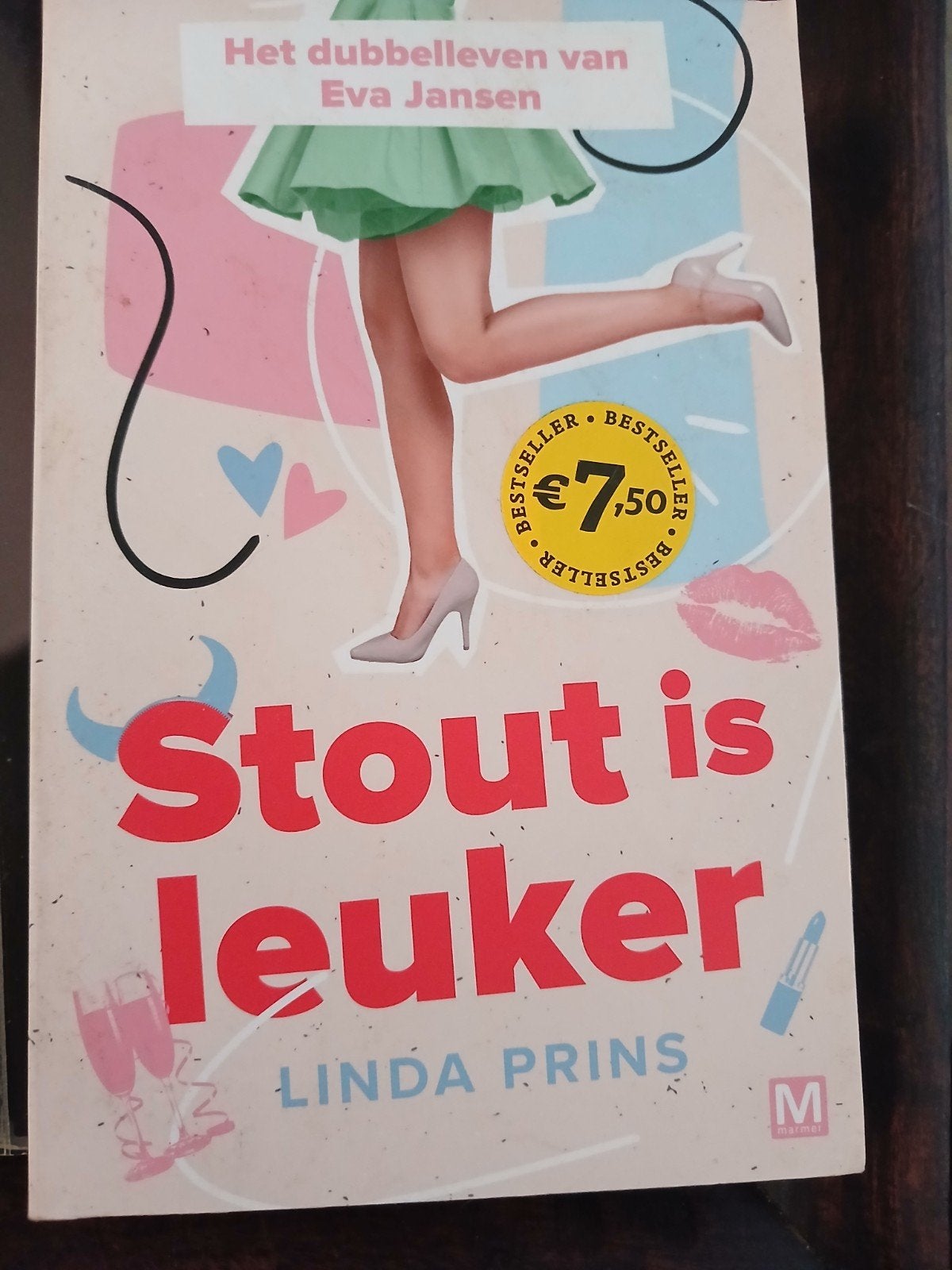 Linda Prins - Stout is leuker, Ophalen of Verzenden, Zo goed als nieuw, Linda Prins
