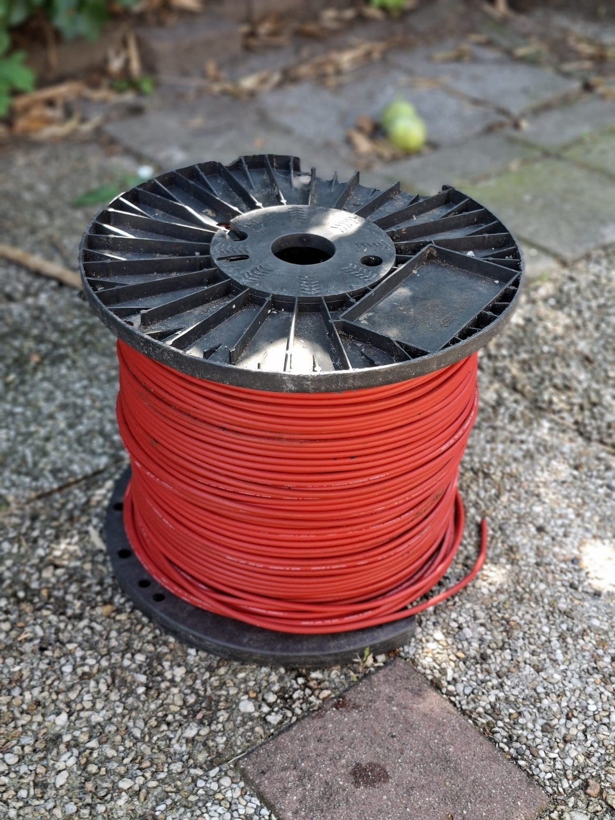 Haspel rood, 500 mtr / 3x haspel aangebroken, Ophalen, Overige typen