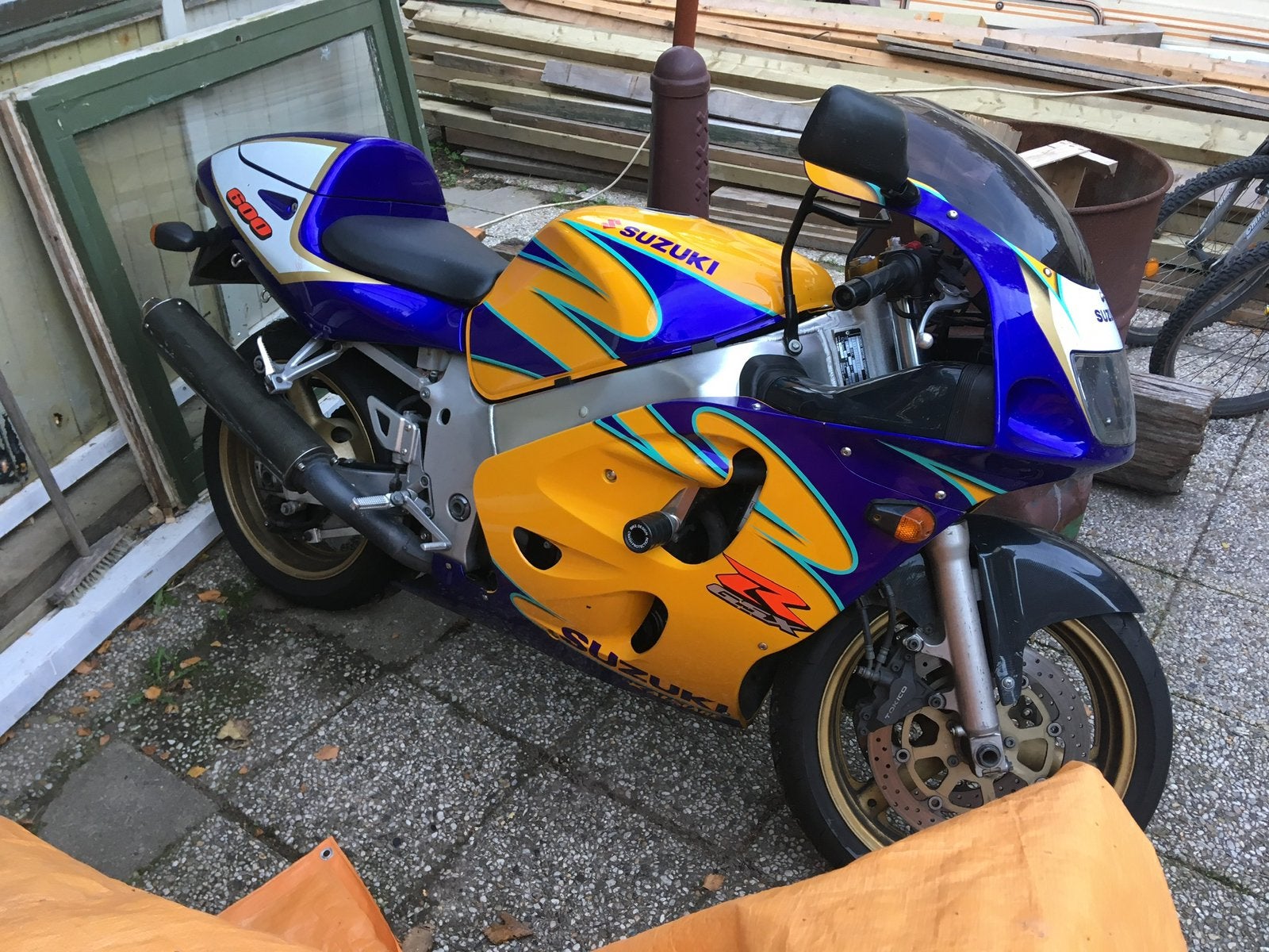 Suzuki gsx r 600 corona special edition, Ophalen, Gebruikt