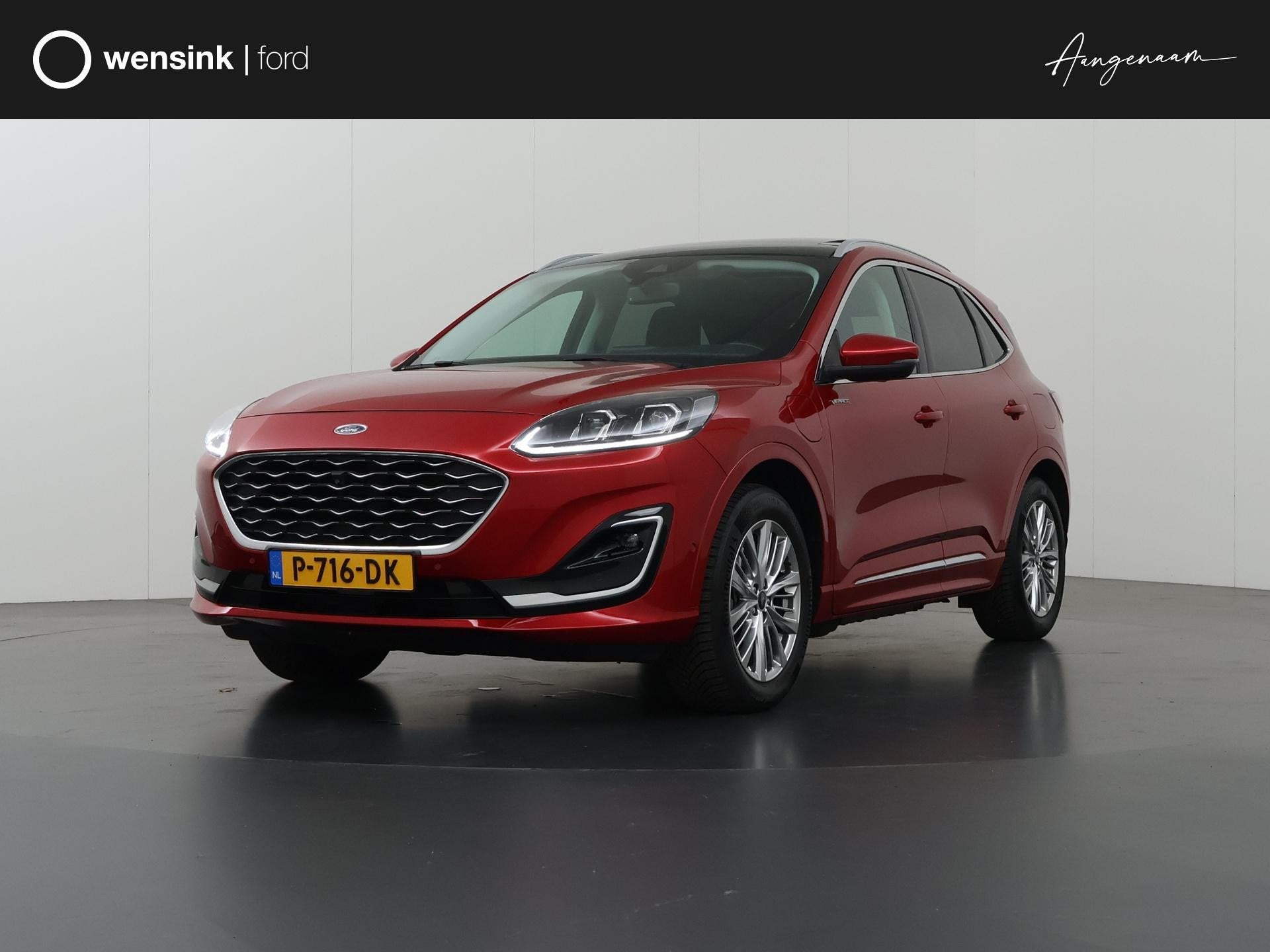 Ford Kuga 2.5 PHEV Vignale | Elektr. Trekhaak | Panoramadak, Auto's, 14 kWh, Gebruikt, 4 cilinders, Bedrijf