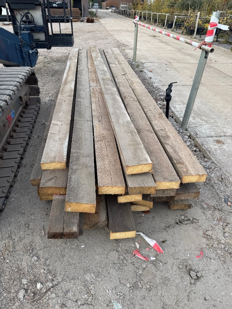 gordingen doglas 38x lengte 4,2 en paar 4,7 (6x15), Doe-het-zelf en Verbouw, Gebruikt, Ophalen of Verzenden, Overige houtsoorten