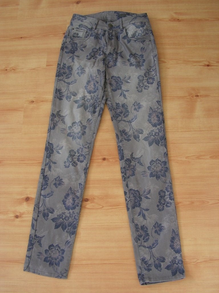 ZGAN grijs-taupekleurig broek maat 36 van Para Mi., Para Mi, Ophalen of Verzenden, Zo goed als nieuw, Maat 36 (S)