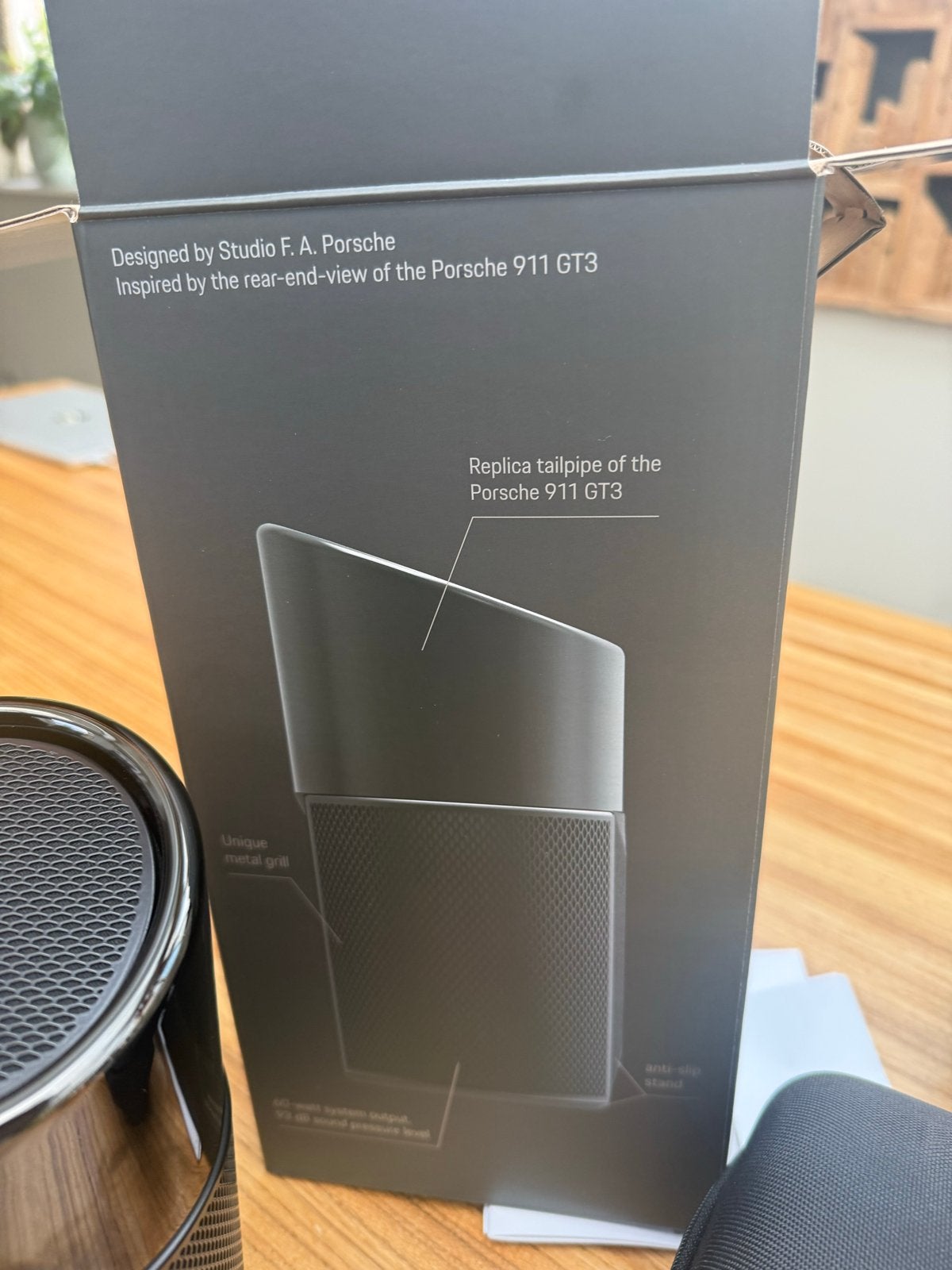 Nieuwe Porsche 911 Speaker 2.0 - Bluetooth Speaker, Overige merken, Ophalen of Verzenden, Zo goed als nieuw, Draagbare speaker