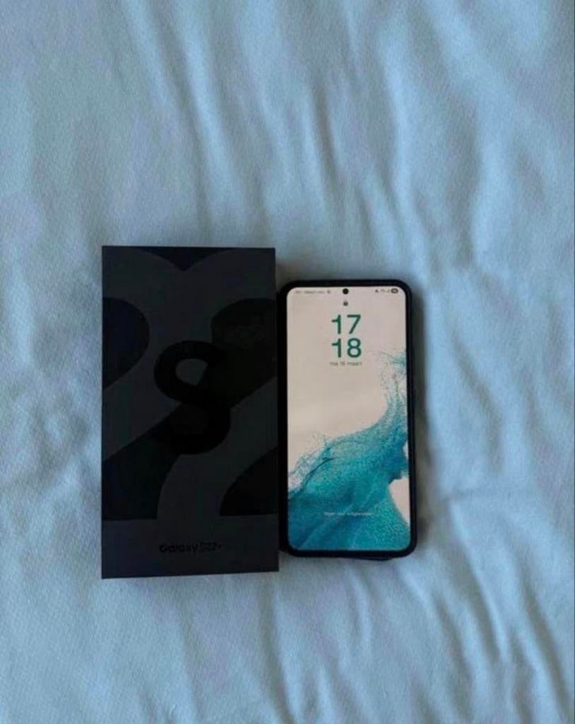 Samsung Galaxy - S22 plus - Zwart, Telecommunicatie, Mobiele telefoons | Samsung, Ophalen, Gebruikt, Zwart, Touchscreen